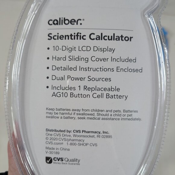 Caliber Scientific Calculators x3 NEW - Picture 2 of 2